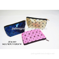 Newest triangle pattern cosmetic bag for lady